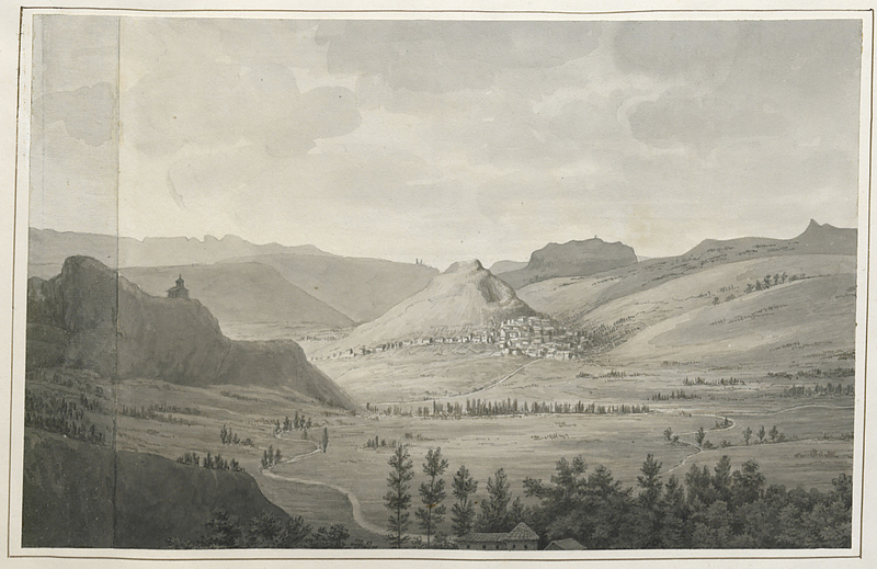 La ville de Murat [légende manuscrite]