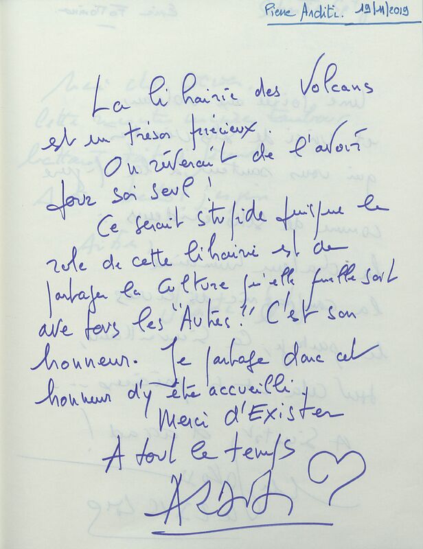 Dédicace de Pierre Arditi